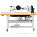 Long Arm Extra Heavy Duty Triple Feed Thick Thread Lockstitch Sewing Machine